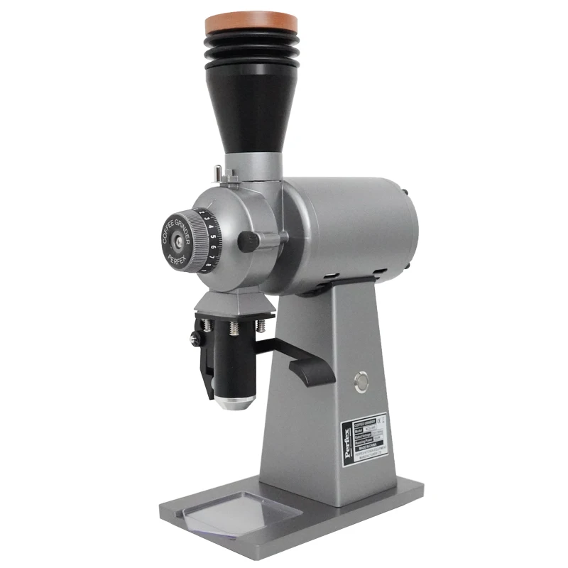 Coffee Grinder Burr Flat - Einstellbare elektrische Espresso-Kaffeemühle, gewerbliche Ausrüstung, 90-mm-Gratmühle,