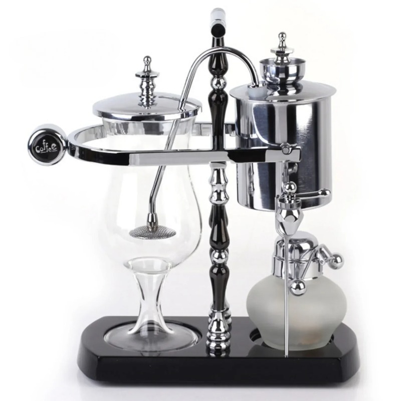 Coffee Equipment Home - Edelstahl-Siphon-Kaffeemaschine für Belgischen Stil Tischbrüh-Set Heim-Barista-Ausrüstung