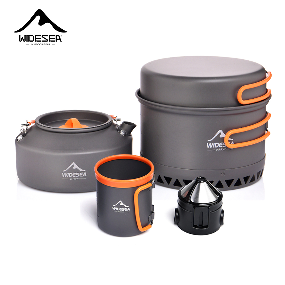 Outdoor Coffee Equipment - Camping Geschirr Outdoor Kochgeschirr Set Töpfe