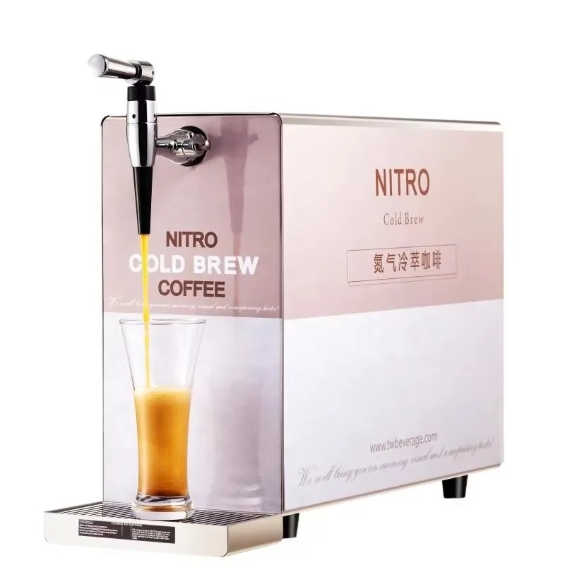 Coffee Equipment Bag - NEUER Tisch-Nitro-Cold-Brew-Kaffee-Spender Bag-in-Box für Büronutzung Edelstahl-Konstruktion