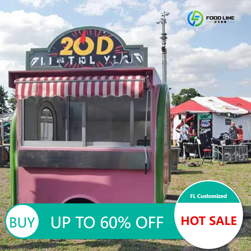 Coffee Equipment China - Hotdog-Wagen, Kaffee-Van, voll ausgestatteter Küchenanhänger für