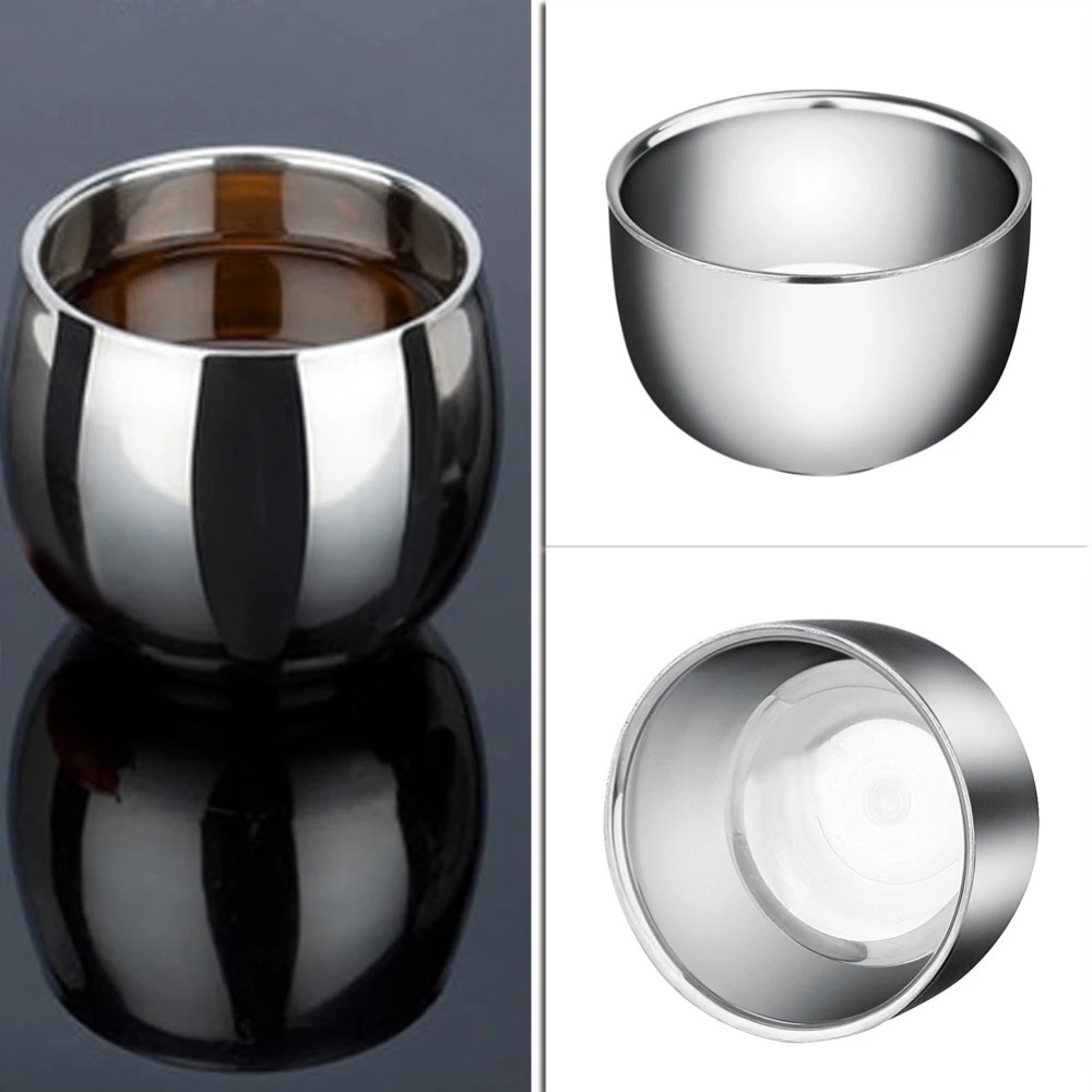 Quality Coffee Equipment - Hohe Qualität 100/150 ML Edelstahl Tasse