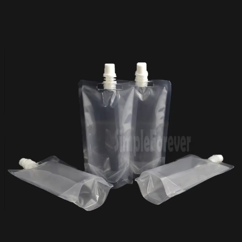 Coffee Equipment Bag - 500 Stück 250 ml Stand-up-Getränkebeutel aus