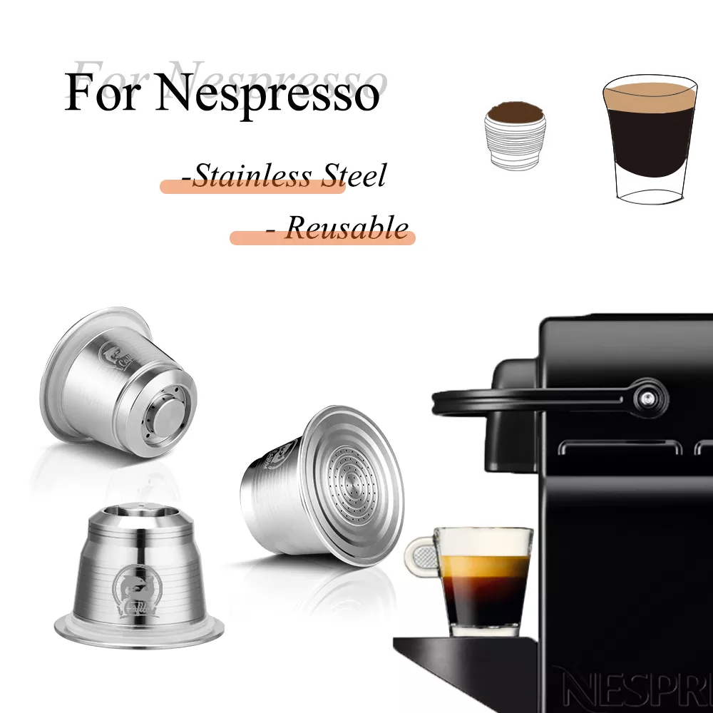 Coffee Equipment Rack - Edelstahl Reusable Kapsel Permanent Kaffee Pod