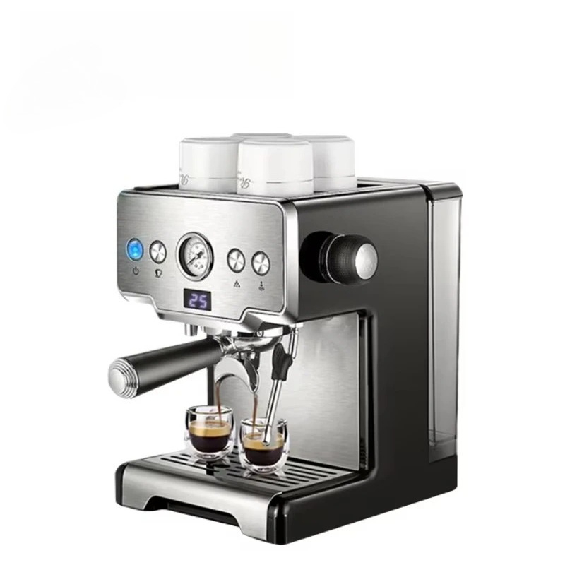 Coffee Equipment Home - Kaffee-Espresso-Ausrüstung CRM3605 Kommerzielle Cappuccino-Kaffeemaschine Automatische Kaffeemaschine