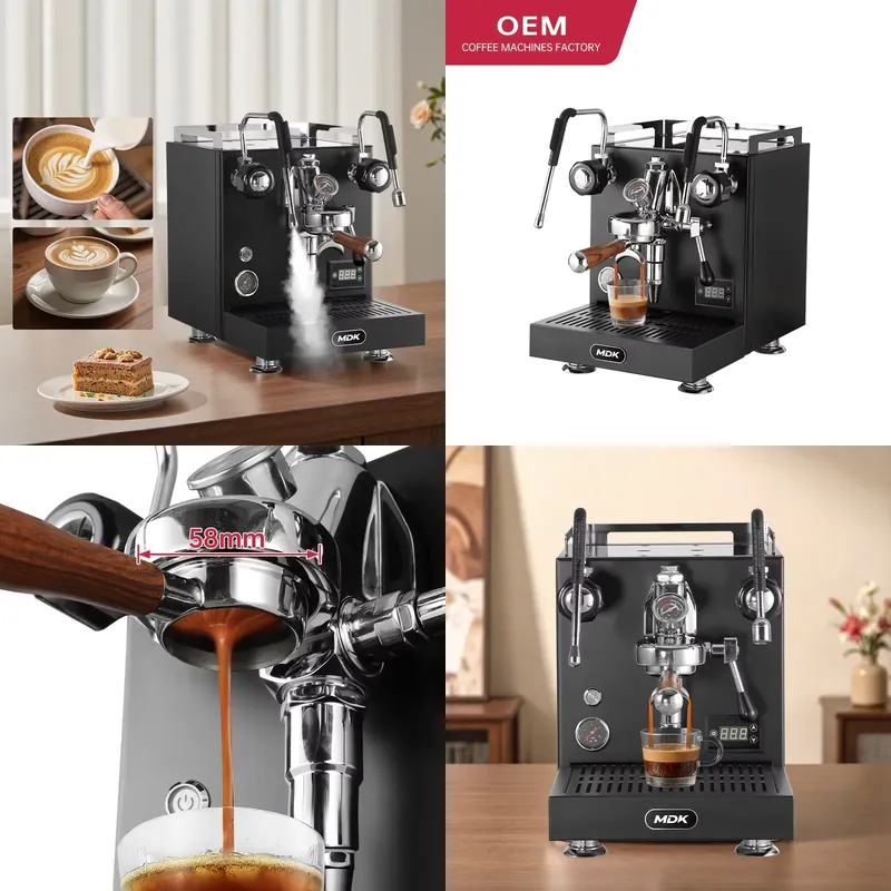 Coffee Equipment Home - E61 Brühgruppenkopf Espressomaschinen-Ausrüstung Hersteller Halbautomatische Espresso-Kaffeemaschine