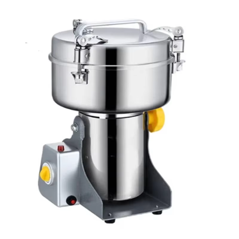 Coffee Grinder Burr Flat - 2500G Edelstahl-Futtermühle für den Heimgebrauch, elektrischer