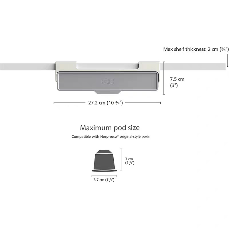 Kaffeekapselhalter Kapsel-Kaff – Coffee Equipment Rack Bewertung und Preis