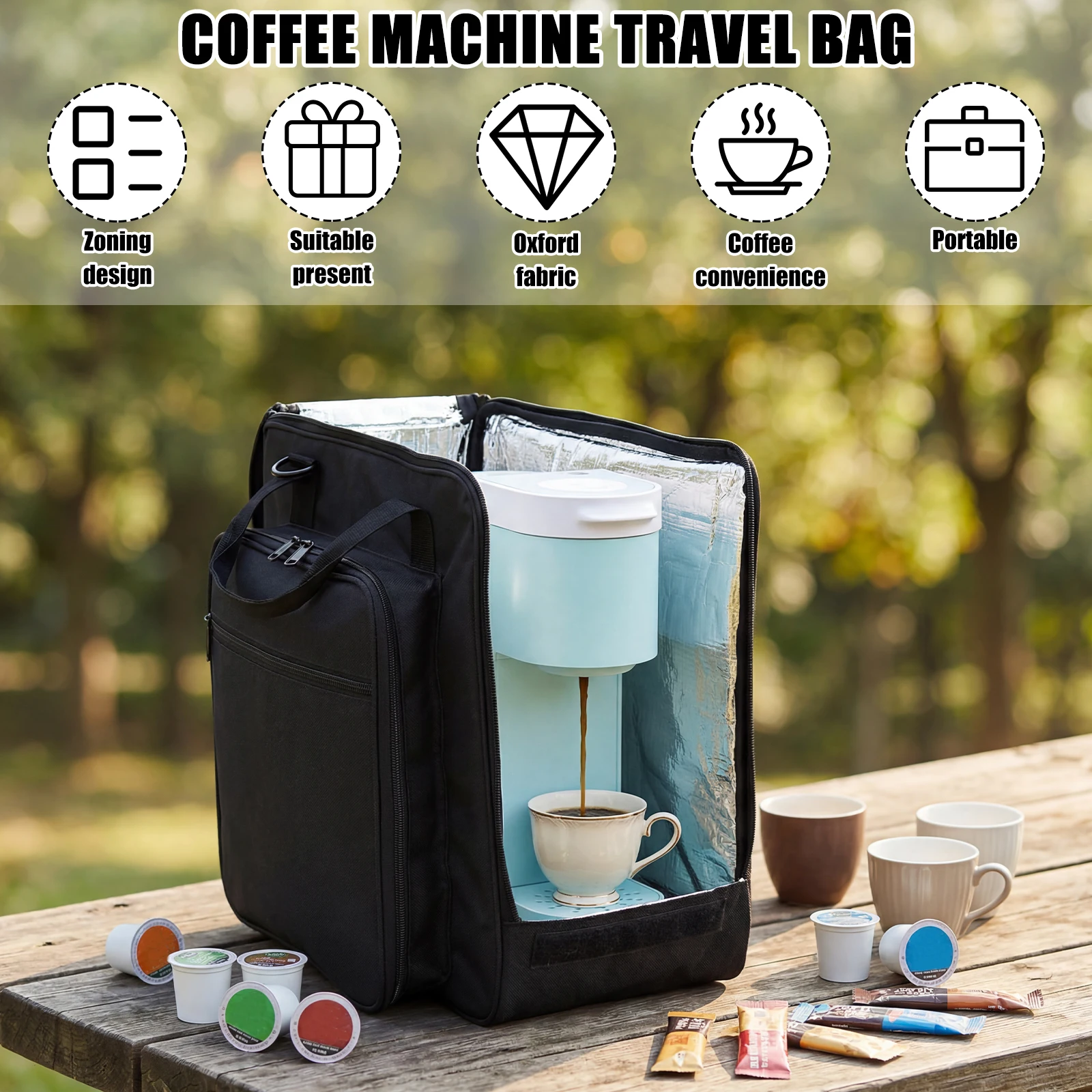 Reise-Kaffeemaschinen-Tragetas – Coffee Equipment Bag Bewertung und Preis