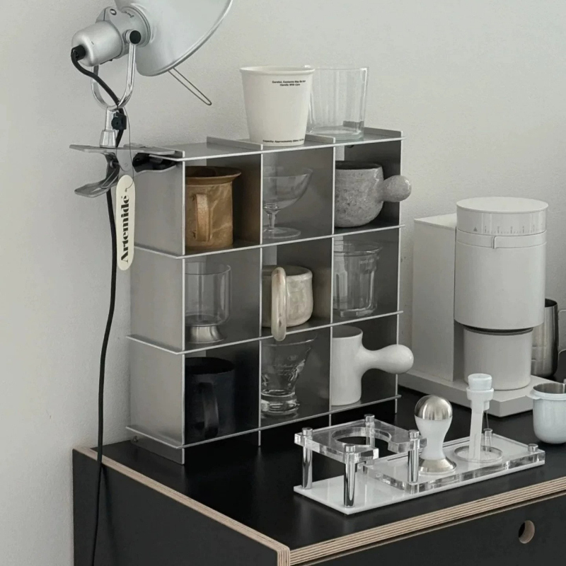 Minimalistisches Aluminium-Leg – Coffee Equipment Rack Bewertung und Preis
