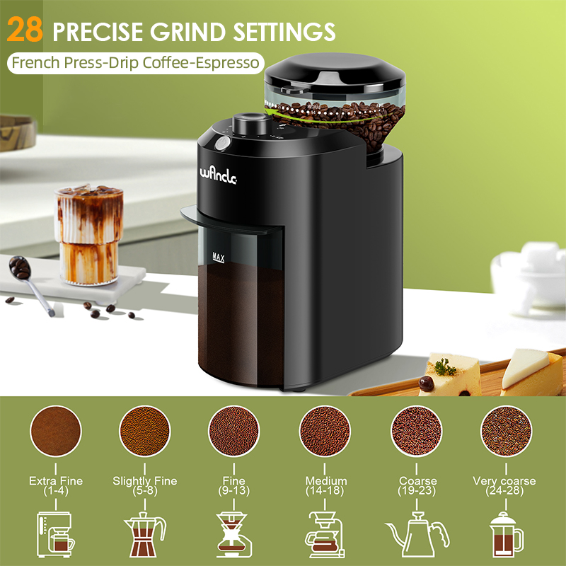Wancle Elektrische Kaffeemühle – Coffee Grinder Burr Flat Bewertung und Preis
