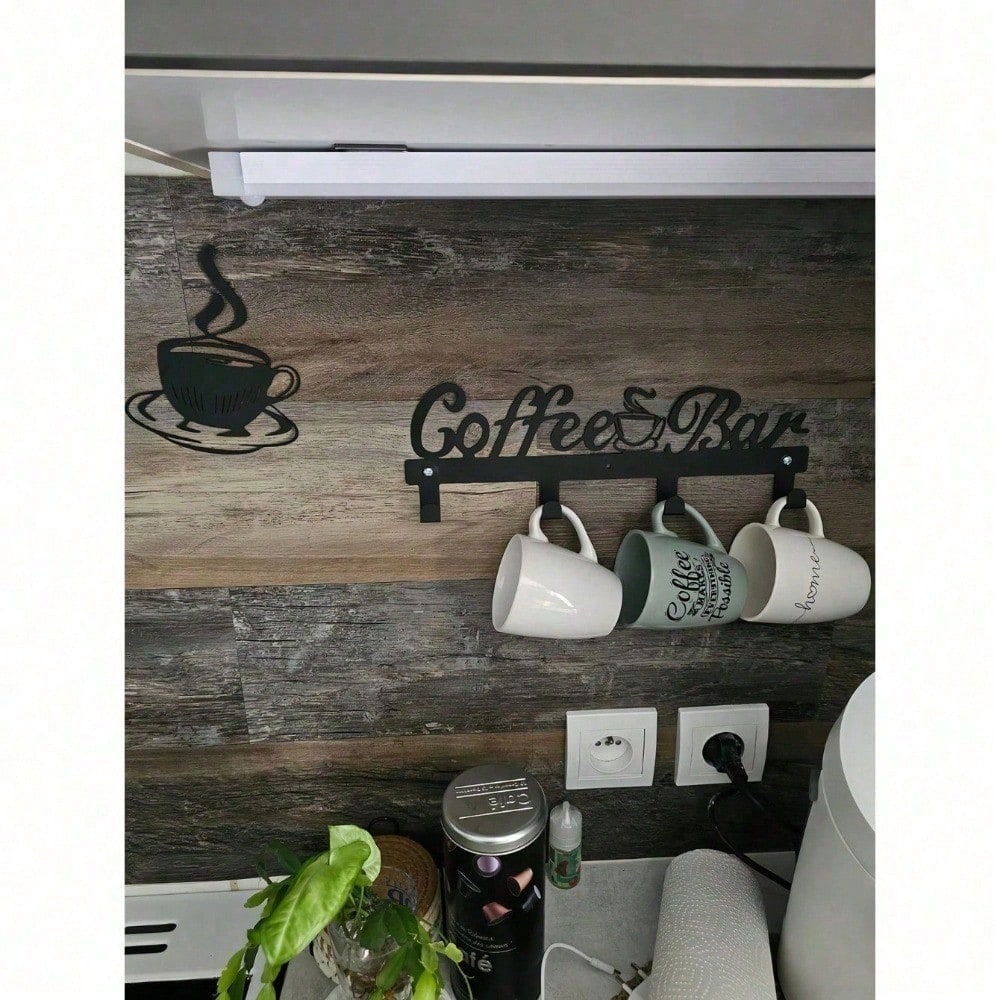 Rustikaler Farmhaus-Metall-Tas – Coffee Equipment Rack Bewertung und Preis