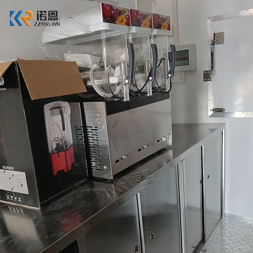 Edelstahl-Imbisswagen, voll au – Outdoor Coffee Equipment Bewertung und Preis