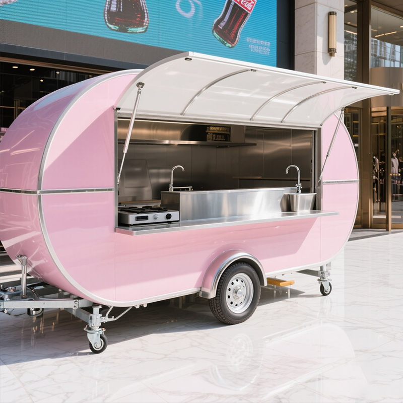 Kleiner mobiler Imbisswagen mi – Coffee Shop Equipment Setup Bewertung und Preis