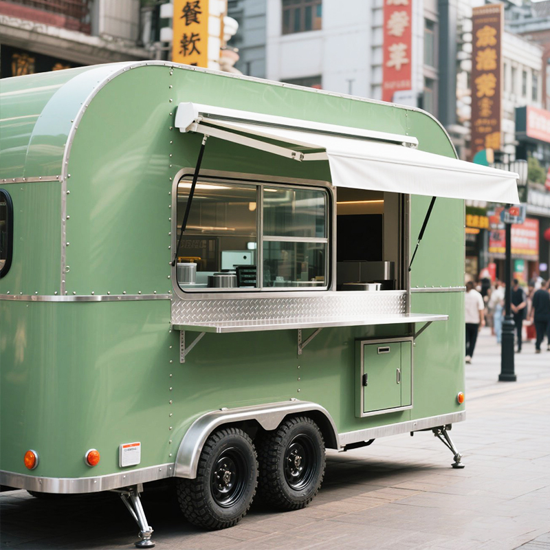 Kleiner mobiler Imbisswagen mi – Coffee Shop Equipment Setup Bewertung und Preis