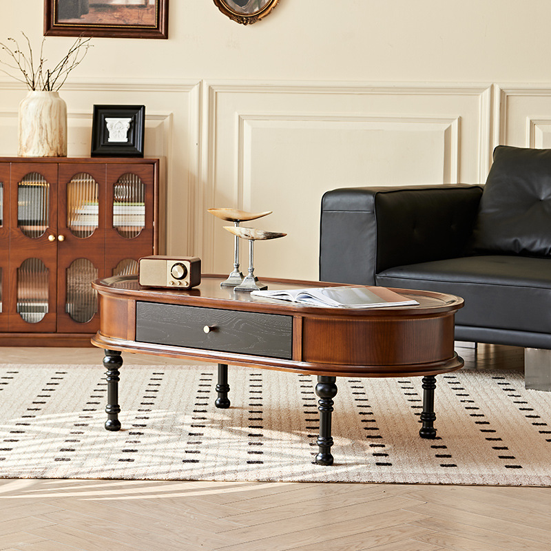 Französischer Vintage-Couchtis – Coffee Equipment Home Bewertung und Preis