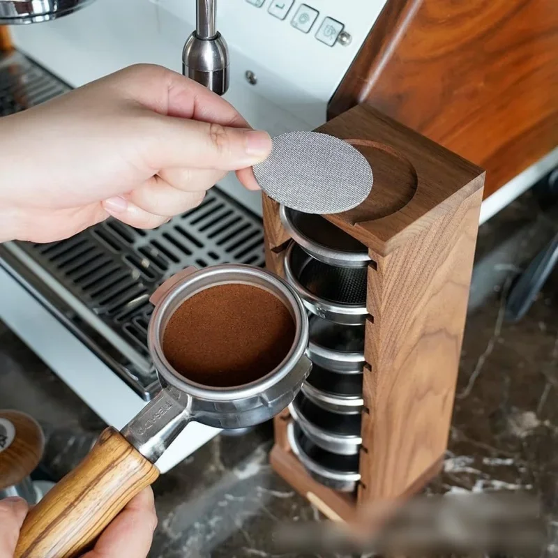 51/53/58mm Kaffee Pulver Schüs – Coffee Equipment Rack Bewertung und Preis