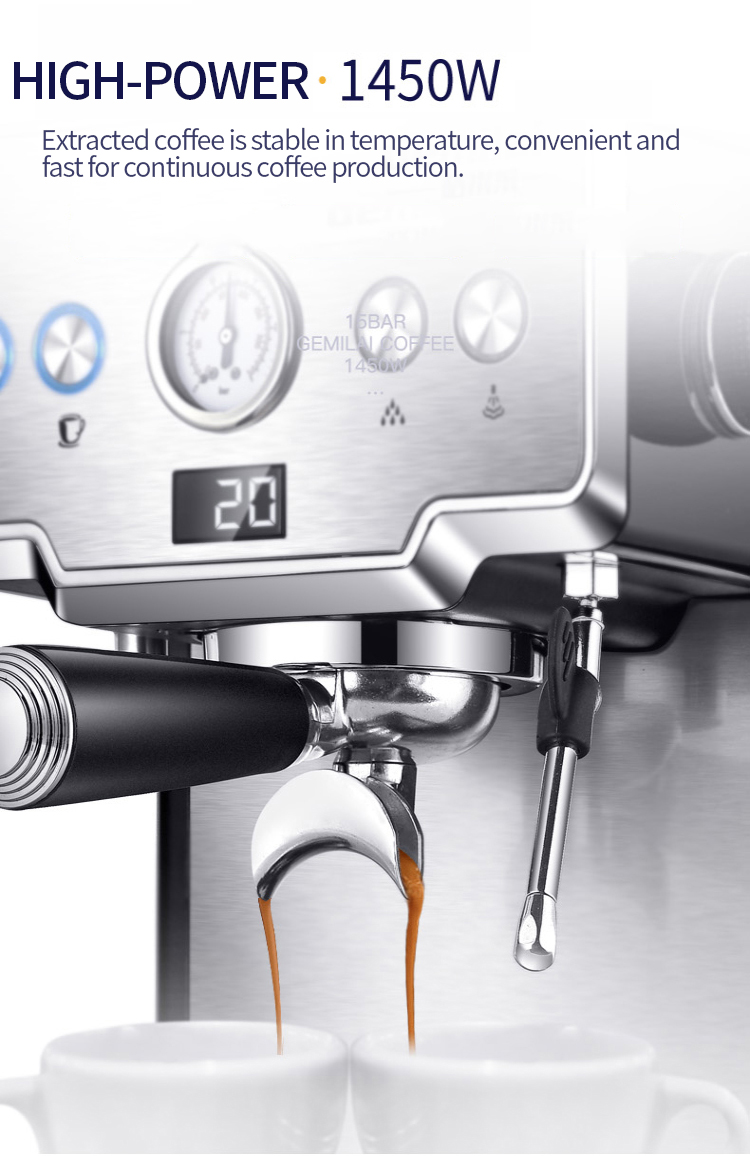 Kaffee-Espresso-Ausrüstung CRM – Coffee Equipment Home Bewertung und Preis