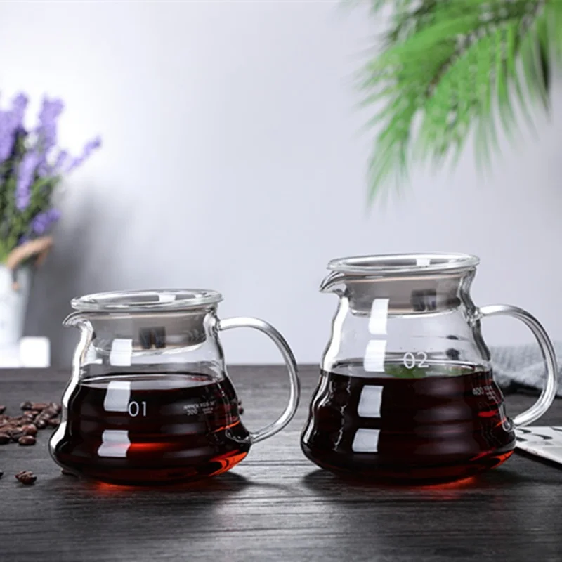 350/600/800ml hand gebrühte Ka – Quality Coffee Equipment Bewertung und Preis