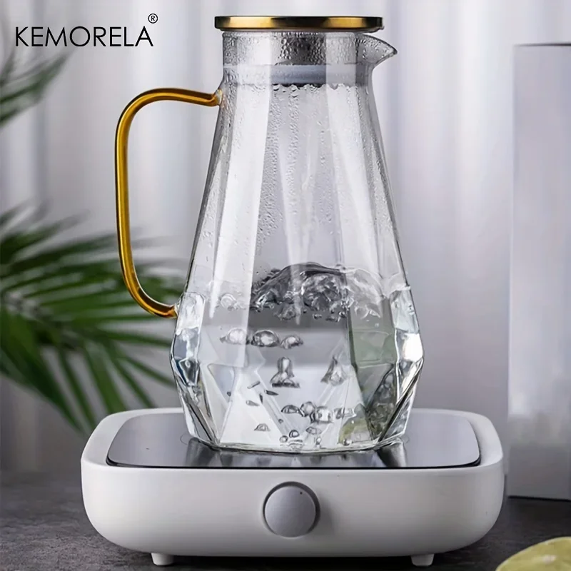 1PCS Diamant Textur Glas Teeka – Coffee Equipment Home Bewertung und Preis