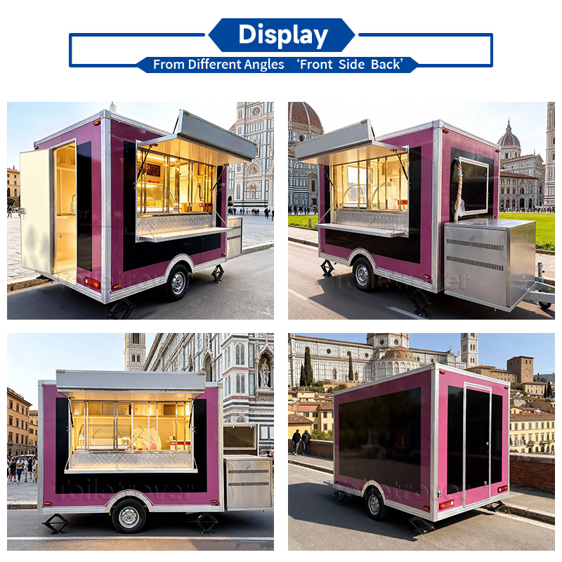 Mobiler Outdoor-Food-Truck-Anh – Coffee Equipment China Bewertung und Preis