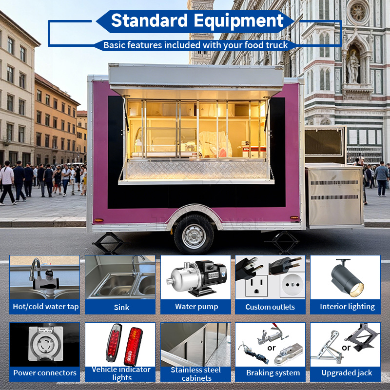 Mobiler Outdoor-Food-Truck-Anh – Coffee Equipment China Bewertung und Preis
