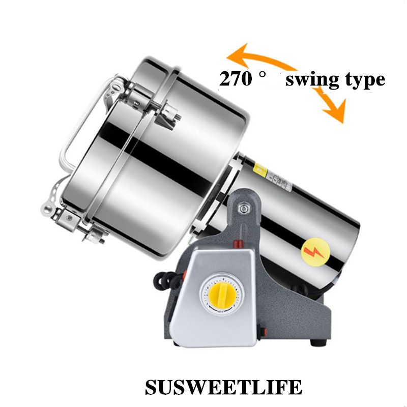 2500G Edelstahl-Futtermühle fü – Coffee Grinder Burr Flat Bewertung und Preis